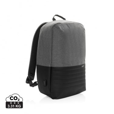 Logo trade business gift photo of: Swiss Peak AWARE™ RFID anti-theft 15.6'' laptop backpack