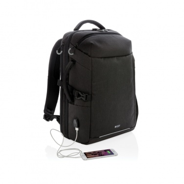 Logotrade advertising products photo of: Swiss Peak AWARE™ XXL weekend travel backpack