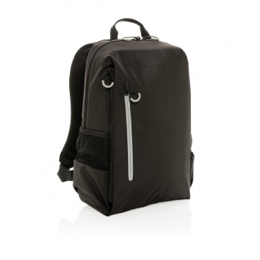 Logo trade promotional merchandise image of: Impact AWARE™ Lima 15.6' RFID laptop backpack