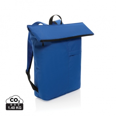 Logo trade promotional merchandise photo of: Dillon AWARE™ RPET lightweight foldable backpack