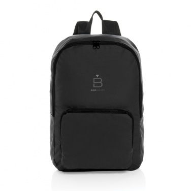 Logotrade advertising product image of: Dillon AWARE™ RPET foldable classic backpack