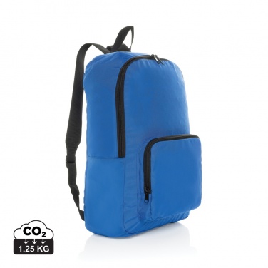 Logo trade advertising products picture of: Dillon AWARE™ RPET foldable classic backpack