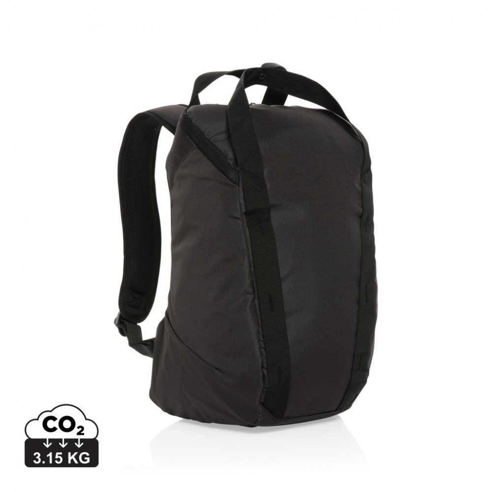 Logo trade promotional giveaways image of: Sienna AWARE™ RPET everyday 14 inch laptop backpack