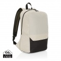 Kazu AWARE™ RPET basic 15.6 inch laptop backpack, off white