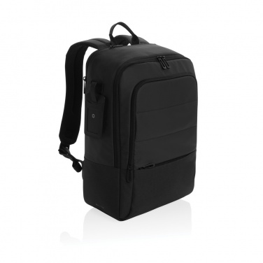 Logo trade advertising product photo of: Armond AWARE™ RPET 15.6 inch deluxe laptop backpack