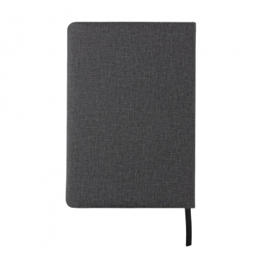 Logotrade promotional items photo of: Deluxe A5 Notebook with phone pocket