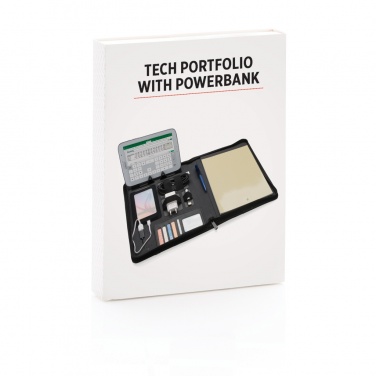 Logotrade advertising product picture of: Tech portfolio with powerbank