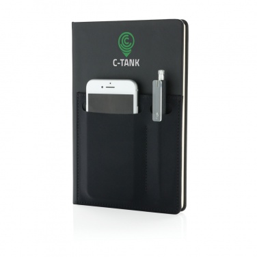 Logotrade promotional giveaways photo of: A5 Deluxe notebook with smart pockets