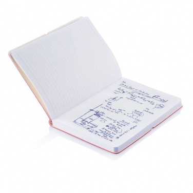 Logo trade promotional items image of: Deluxe softcover A5 notebook