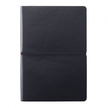 Logo trade advertising products image of: Deluxe softcover A5 notebook