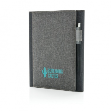 Logotrade promotional item picture of: A5 Deluxe design notebook cover