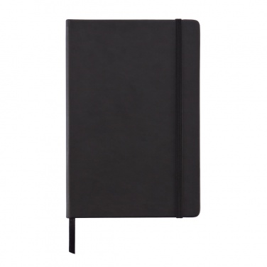 Logo trade promotional products picture of: Deluxe hardcover PU A5 notebook