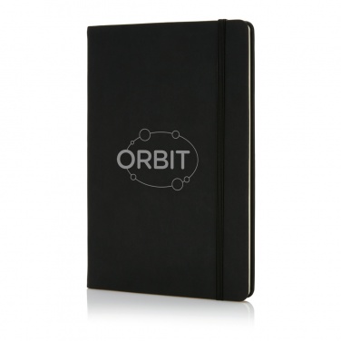 Logotrade advertising product image of: Deluxe hardcover PU A5 notebook