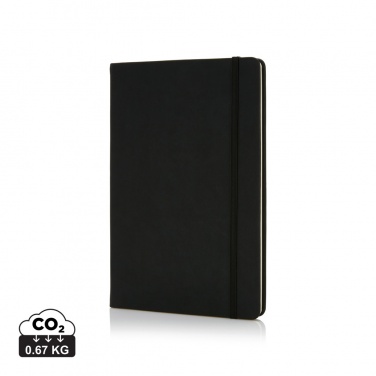 Logotrade promotional item image of: Deluxe hardcover PU A5 notebook