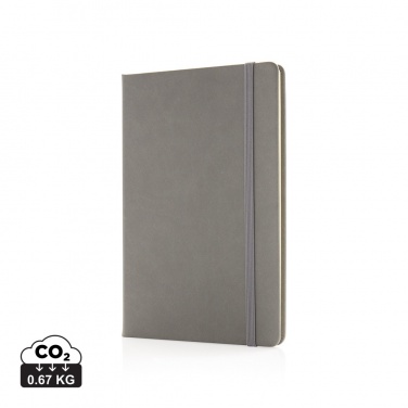 Logotrade business gift image of: Deluxe hardcover PU A5 notebook