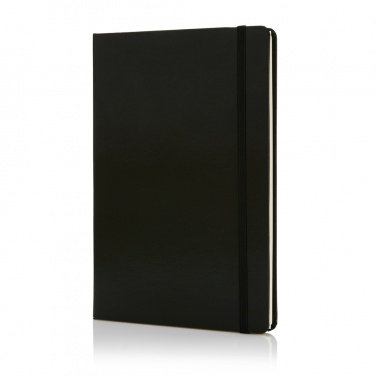 Logo trade promotional item photo of: Deluxe hardcover A5 notebook