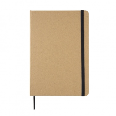 Logo trade advertising products image of: A5 kraft notebook