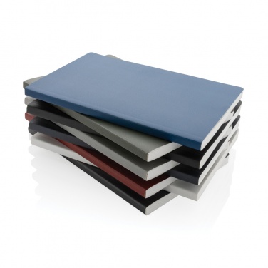 Logo trade promotional gifts picture of: Impact softcover stone paper notebook A5