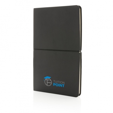 Logo trade promotional merchandise photo of: Modern deluxe softcover A5 notebook