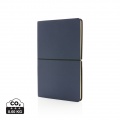 Modern deluxe softcover A5 notebook, navy