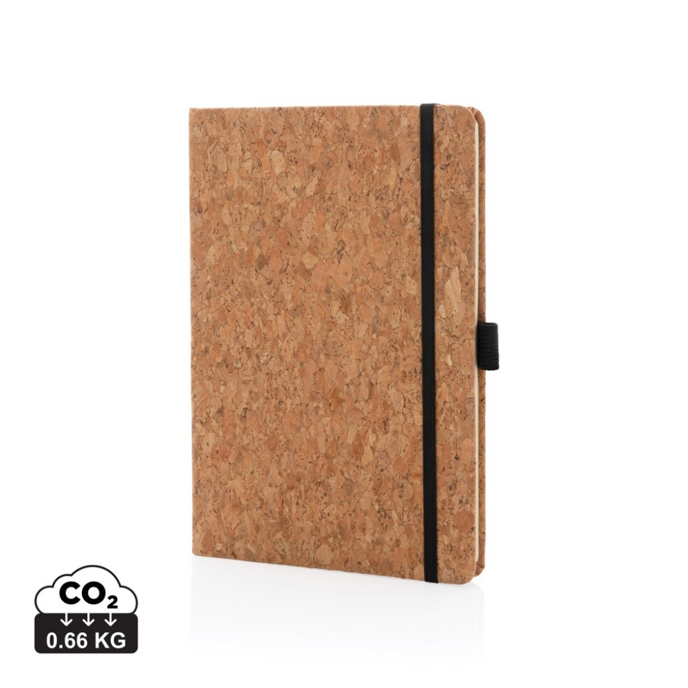 Logotrade promotional gift image of: Cork hardcover notebook A5