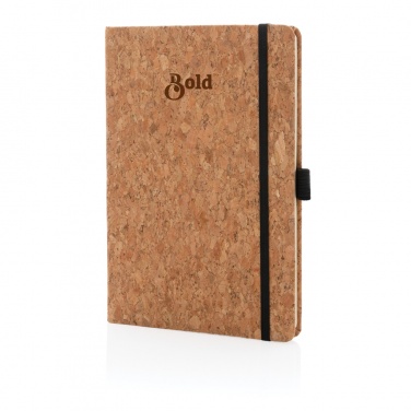 Logotrade promotional product image of: Cork hardcover notebook A5