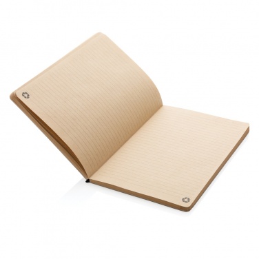 Logotrade promotional merchandise image of: A5 cork & kraft notebook