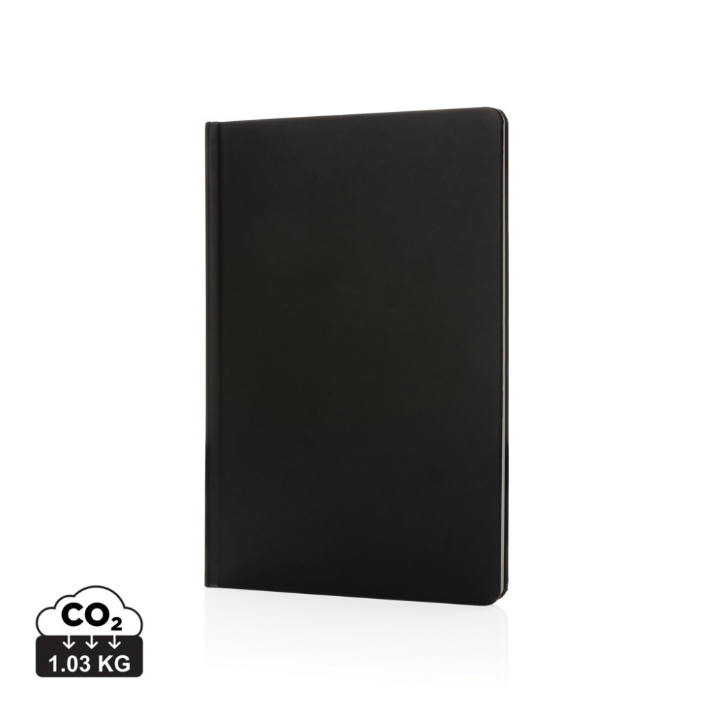 Logotrade promotional giveaway picture of: A5 Impact stone paper hardcover notebook