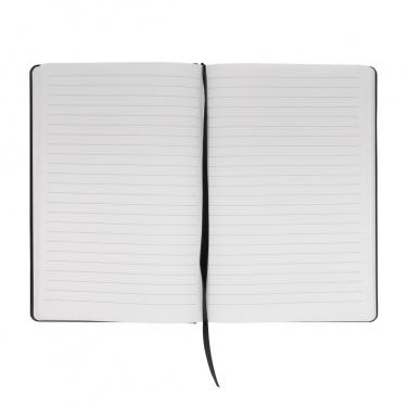 Logo trade promotional gifts image of: A5 Impact stone paper hardcover notebook