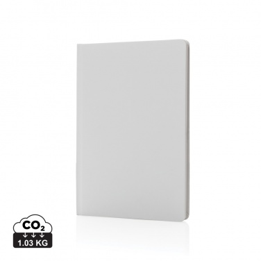 Logotrade promotional product image of: A5 Impact stone paper hardcover notebook