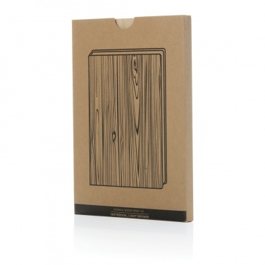 Logo trade promotional gift photo of: Kavana wood print A5 notebook