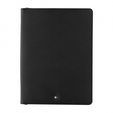 Logotrade business gift image of: Swiss Peak Heritage RCS rPU A4 portfolio with zipper