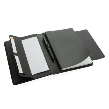 Logo trade promotional giveaway photo of: Swiss Peak Heritage RCS rPU A5 stone paper portfolio