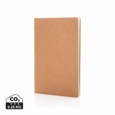 Logo trade promotional giveaways picture of: A5 standard softcover notebook