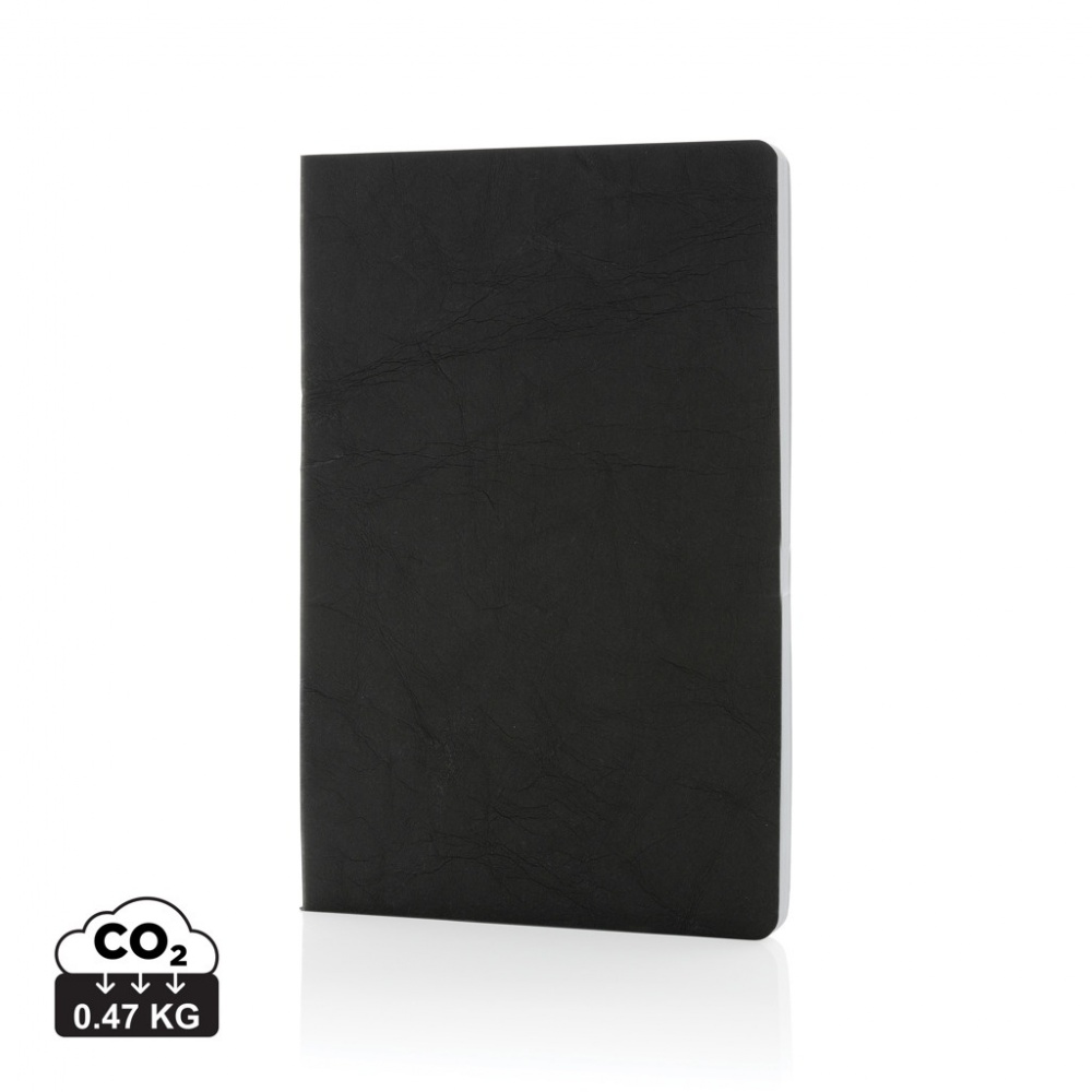 Logotrade promotional giveaways photo of: Salton A5 GRS certified recycled paper notebook