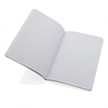 Logotrade promotional giveaway image of: Salton A5 GRS certified recycled paper notebook