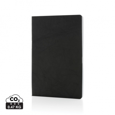 Logo trade promotional merchandise image of: Salton A5 GRS certified recycled paper notebook