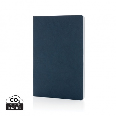 Logo trade promotional products picture of: Salton A5 GRS certified recycled paper notebook