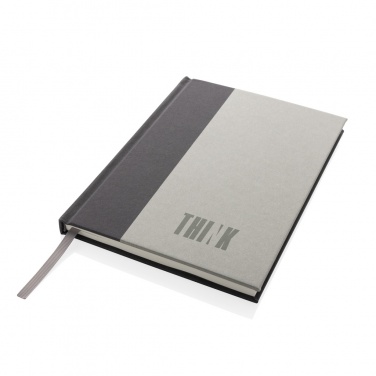 Logotrade promotional merchandise photo of: Words GRS certified RPET & Kraft A5 notebook