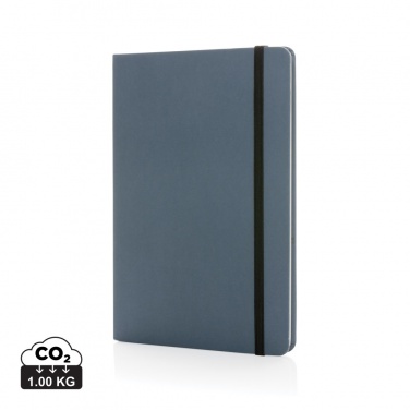 Logo trade promotional merchandise picture of: Craftstone A5 recycled kraft and stonepaper notebook