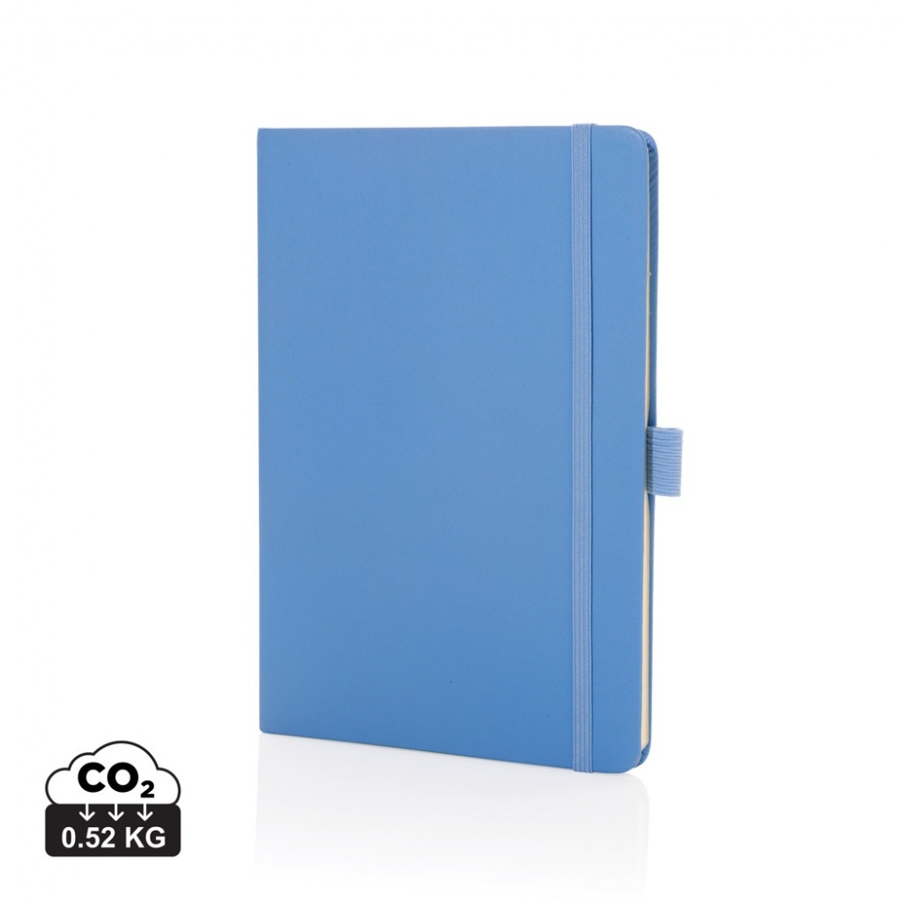 Logotrade promotional gift image of: Sam A5 RCS certified bonded leather classic notebook