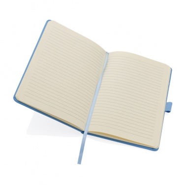 Logotrade promotional merchandise image of: Sam A5 RCS certified bonded leather classic notebook