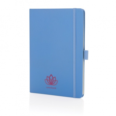 Logo trade promotional merchandise image of: Sam A5 RCS certified bonded leather classic notebook