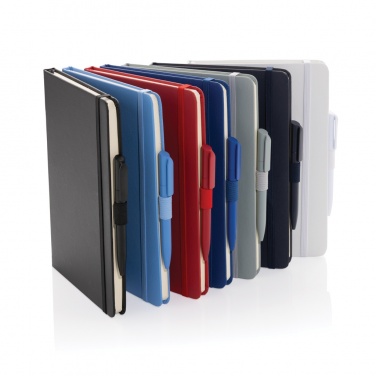 Logotrade promotional gift image of: Sam A5 RCS certified bonded leather classic notebook