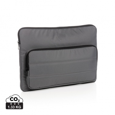 Logo trade promotional merchandise image of: Impact AWARE™ RPET 15.6" laptop sleeve