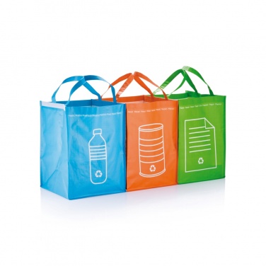 Logotrade advertising product picture of: 3pcs recycle waste bags