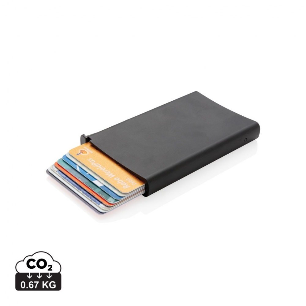 Logotrade corporate gift image of: Standard aluminium RFID cardholder