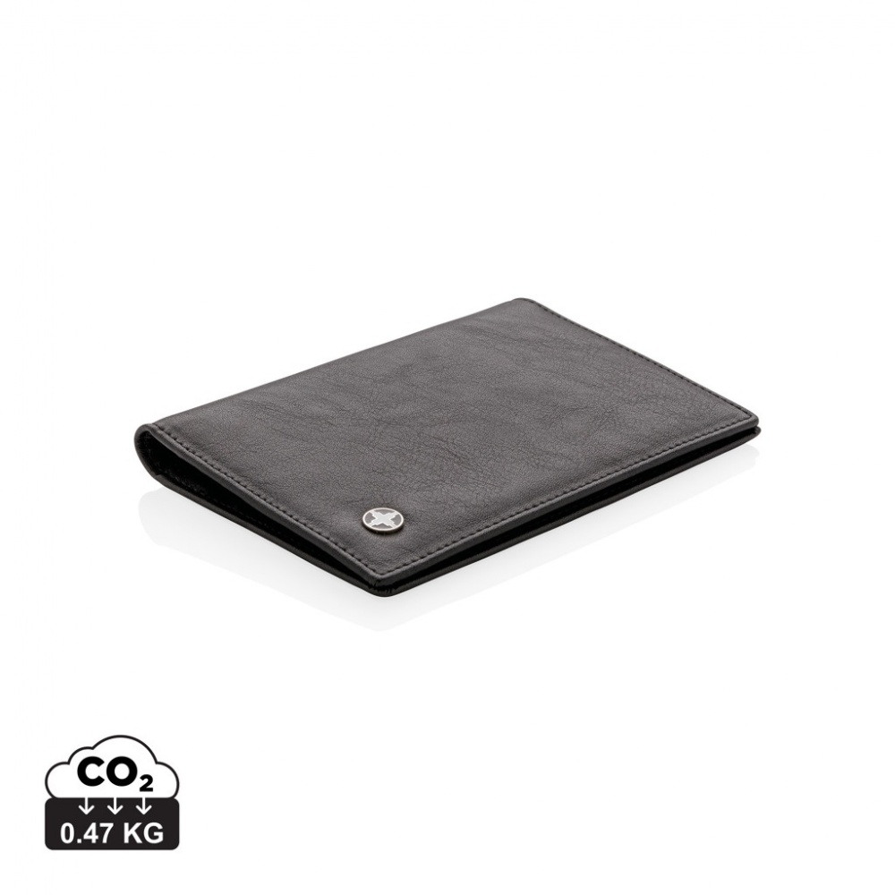 Logo trade promotional items picture of: RFID anti-skimming passport holder