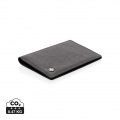 RFID anti-skimming passport holder, black