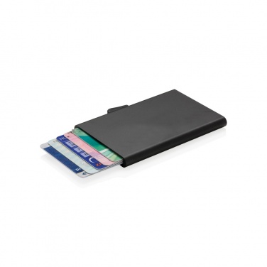 Logo trade promotional products image of: C-Secure aluminium RFID card holder